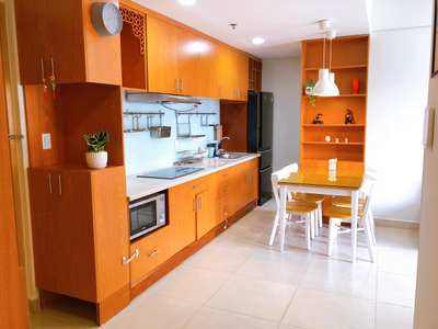 Căn hộ Masteri Thảo Điền, Quận 2 Căn hộ Masteri Thảo Điền tầng 38 có 2 phòng ngủ, đầy đủ nội thất.