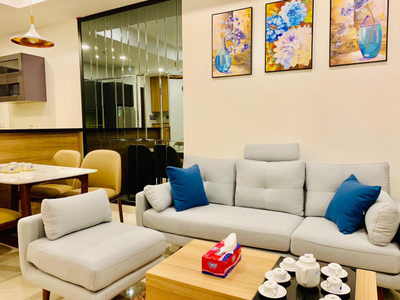 Căn hộ The Tresor, Quận 4 Căn hộ The Tresor tầng 14 thiết kế hiện đại, view nội khu yên tĩnh.