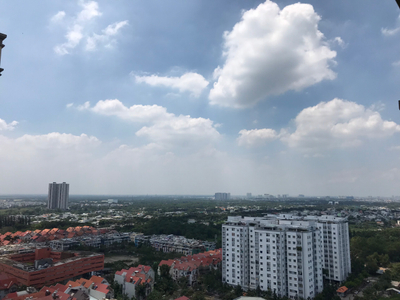 View căn hộ Saigon Mia, Huyện Bình Chánh Căn hộ Saigon Mia hướng ban công nam đầy đủ nội thất diện tích 56m²