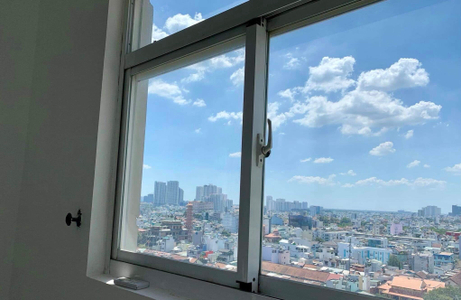 View căn hộ Chung cư H2 Hoàng Diệu, Quận 4 Căn hộ Chung cư H2 Hoàng Diệu tầng 11 diện tích 108m2, nội thất cơ bản.