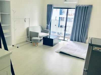 OT căn hộ M-One Officetel M-One Nam Sài Gòn tầng thấp diện tích 35m2, đầy đủ nội thất.