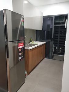 căn hộ Eco Green tháp HR1 quận 7 Căn hộ Eco Green SaiGon tầng cao diện tích 76m2, đầy đủ nội thất.