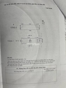 Bản vẽ nhà phố Quận Tân Bình Nhà phố kết cấu 1 trệt, 1 lầu đúc có sân để xe, khu vực dân cư sầm uất.