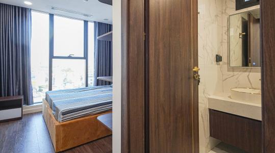 phòng ngủ căn hộ Sunshine City Saigon Căn hộ Sunshine City Sài Gòn ban công hướng Đông Bắc