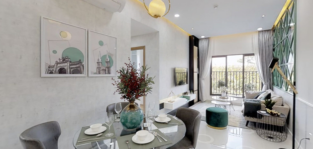 Căn hộ Picity High Park, Quận 12 Căn hộ Picity High Park diện tích 57.64m2, không gian thoáng đãng.