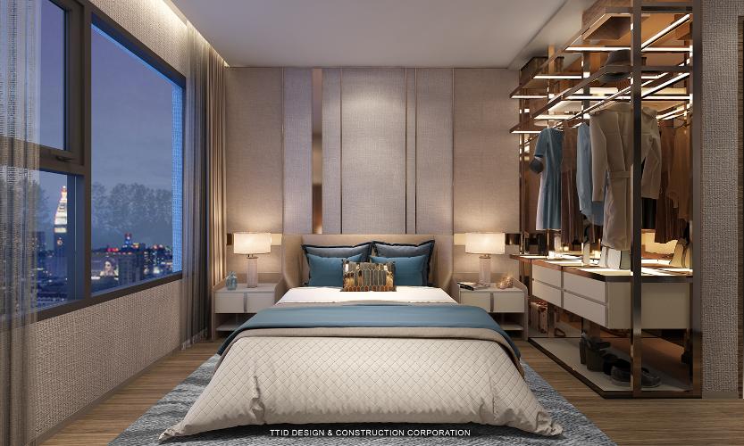 The Rivana - Phối cảnh thiết kế căn 2 phòng ngủ The Rivana