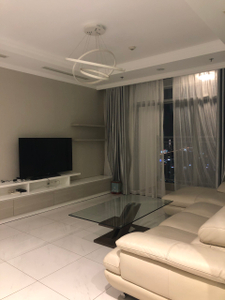 Căn hộ Vinhomes Central Park, Quận Bình Thạnh Căn hộ Vinhomes Central Park tầng 36 diện tích 155m2, đầy đủ nội thất.