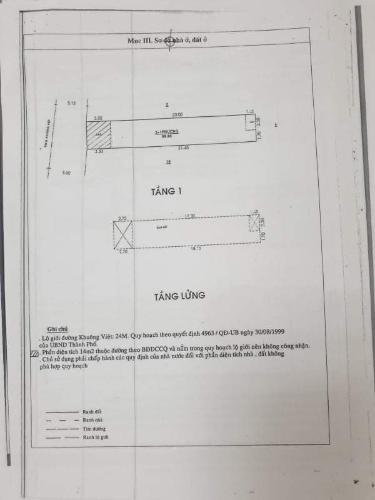 Bản vẽ nhà phố Nhà phố Q. Tân Phú diện tích sử dụng 154m2, hướng Tây.