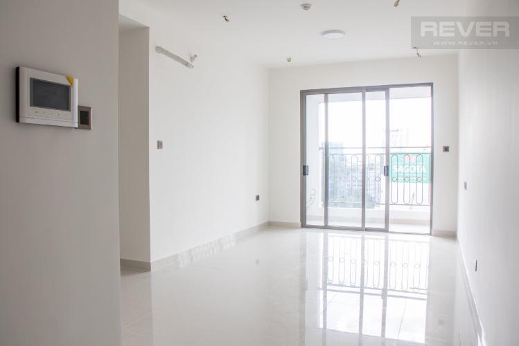 Phòng khách căn hộ Saigon Royal Căn hộ Saigon Royal 2 phòng ngủ cửa hướng Đông Nam, view Bitexco.