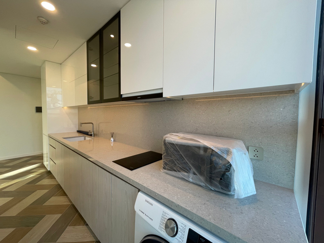 Căn hộ The Metropole Thủ Thiêm, Quận 2 Căn hộ The Metropole Thủ Thiêm hướng ban công tây nam không có nội thất diện tích 49.63m²