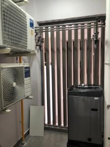 Loggia căn hộ SAIGON SOUTH RESIDENCE Căn hộ Saigon South Residence 2PN, diện tích 75m2, đầy đủ nội thất, ban công hướng Bắc