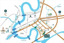 Thủ Thiêm Dragon - Bản đồ vị trí Thủ Thiêm Dragon