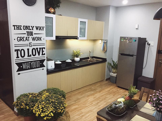 Căn hộ La Astoria, Quận 2 Căn hộ La Astoria diện tích 51m2 có 1 phòng ngủ, đầy đủ nội thất.