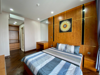 Căn hộ Phú Mỹ Hưng Midtown, Quận 7 Căn hộ Phú Mỹ Hưng Midtown tầng 19 view đón gió thoáng mát, đầy đủ nội thất.