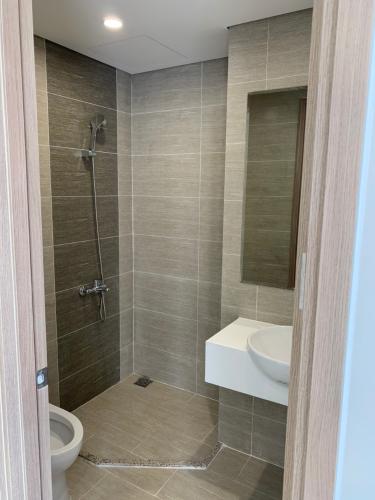 Không gian căn Studio Vinhomes Grand Park, Quận 9 Căn Studio Vinhomes Grand Park có sân vườn thoáng mát