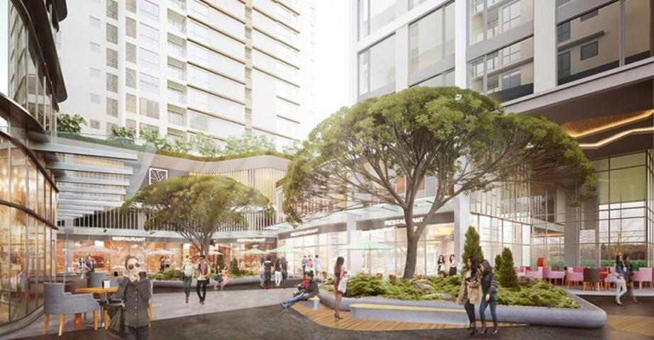 Gateway Thảo Điền - Phối cảnh công viên nội khu