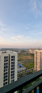 View căn hộ Vinhomes Grand Park, Quận 9 Căn hộ Vinhomes Grand Park tầng 29 diện tích 59.1m2, không có nội thất.
