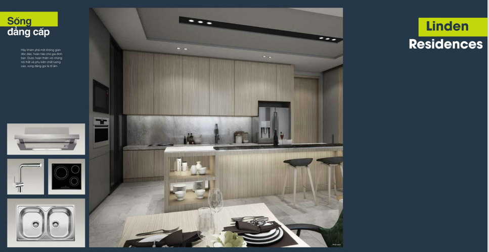 Nhà mẫu căn hộ Empire City, Quận 2 Căn hộ Empire City thiết kế 3 phòng ngủ, nội thất cơ bản.