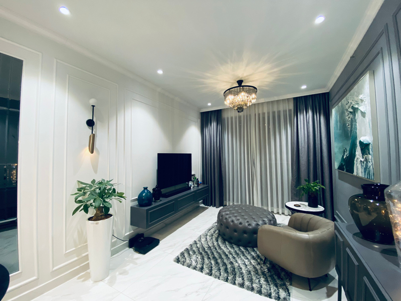 Căn hộ Phú Mỹ Hưng Midtown hướng ban công tây bắc đầy đủ nội thất diện tích 66m²