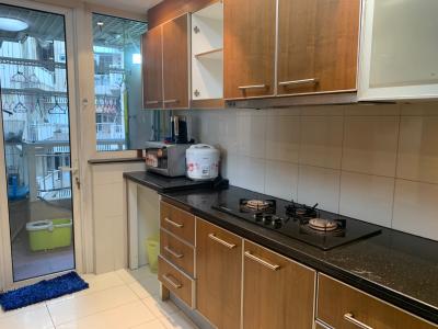 Nhà bếp Saigon Pearl Quận Bình Thạnh Căn hộ Saigon Pearl đầy đủ nội thất, view thành phố