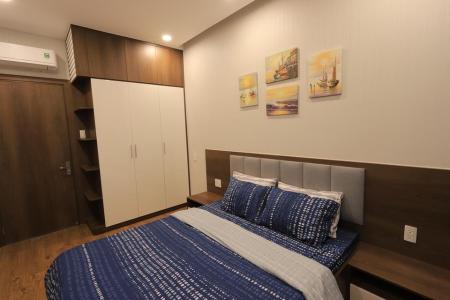 Phòng ngủ căn hộ Wilton Tower, Bình Thạnh Căn hộ Wilton Tower tầng 7 đầy đủ nội thất, tiện ích cao cấp.