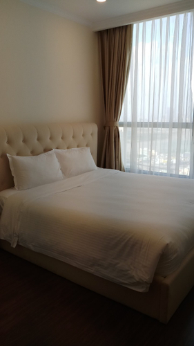 Căn hộ Vinhomes Central Park, Quận Bình Thạnh Căn hộ Vinhomes Central Park tầng 20 diện tích 53.8m2, đầy đủ tiện ích.