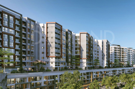 Diamond Alnata, Quận Tân Phú Căn hộ Diamond Alnata tầng 7 diện tích 85.5m2, không có nội thất.