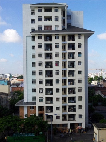 Căn hộ 312 Lạc Long Quân, Quận 11 Căn hộ Chung cư Lạc Long Quận tầng 3 cửa hướng Đông Nam, không nội thất.