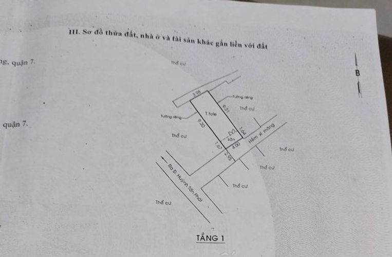 Bản vẽ nhà phố Quận 7 Nhà phố thiết kế 1 trệt, 1 lầu diện tích 44m2, cửa hướng Nam thoáng mát.