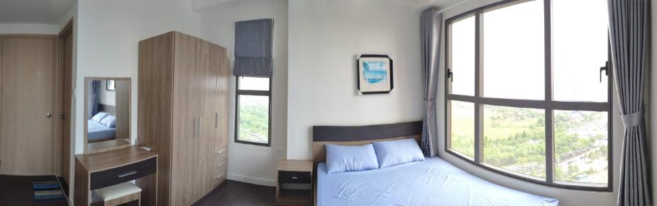 phòng ngủ căn hộ The Sun Avenue Căn hộ tầng 15 The Sun Avenue nội thất đầy đủ, cửa chính hướng Tây Nam