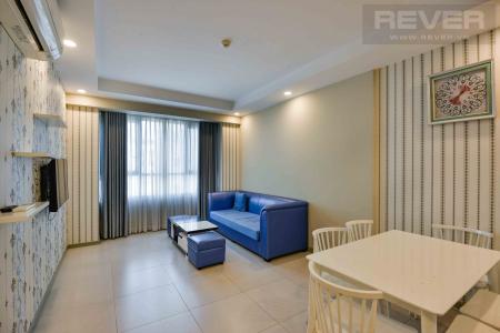 Phòng khách căn hộ THE GOLD VIEW Căn hộ The Gold View 2 phòng ngủ, tầng 23, đầy đủ nội thất