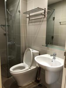 Phòng tắm căn hộ Masteri Thảo Điền Căn hộ 2 phòng ngủ Masteri Thảo Điền, tầng cao, nội thất tiện nghi