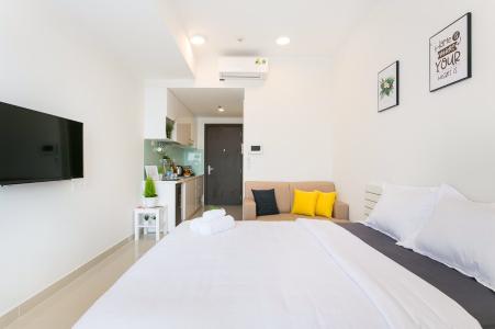 Không gian căn Office-tel River Gate, Quận 4 Căn Officetel River Gate đầy đủ tiện ích và nội thất sang trọng.