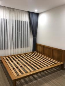 Phòng ngủ căn hộ Vinhomes Grand Park Căn hộ Vinhomes Grand Park view nội khu yên tĩnh thoáng mát.