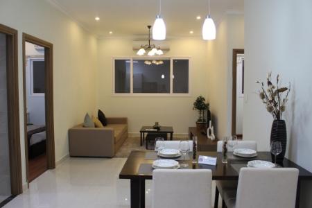 Nhà mẫu căn hộ Green Hill Apartment , Quận Bình Tân Căn hộ Green Hills Apartment tầng 6 view thoáng mát, nội thất cơ bản.