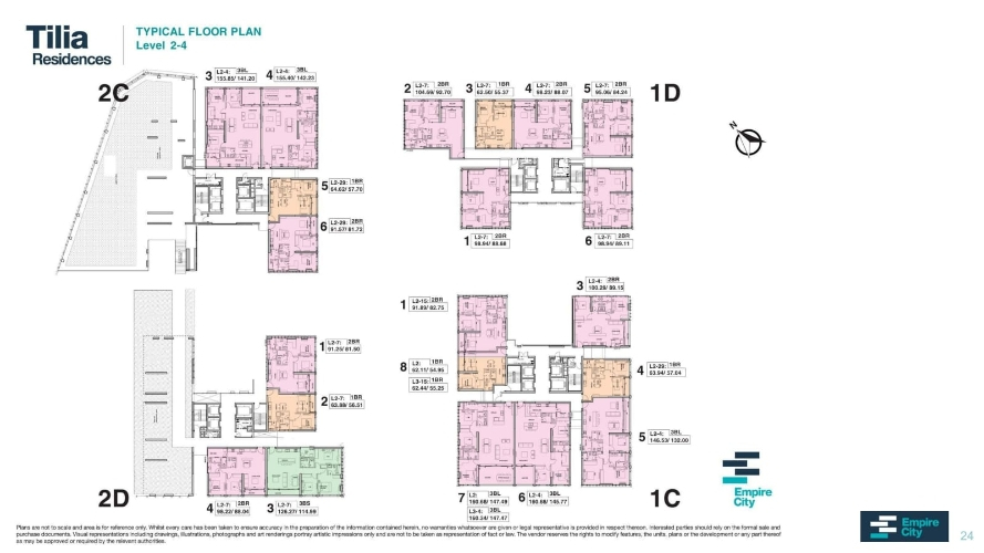 Mặt bằng chung Empire City, Quận 2 Căn hộ Empire City thiết kế kỹ lưỡng, đầy đủ nội thất.