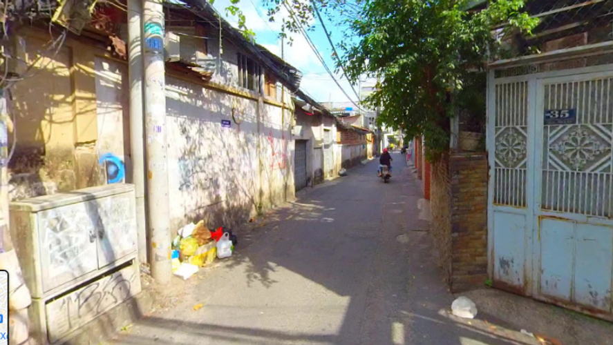 Đường trước nhà phố Quận Tân Bình Nhà phố mặt tiền đường Nguyễn Tử Nha diện tích 54.16m2, cách Metro 400m.