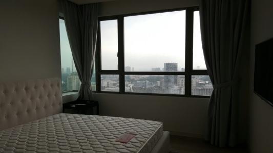 Phòng ngủ căn hộ Riviera Point Căn hộ tầng cao Riviera Point nội thất đầy đủ, view thành phố sầm uất.