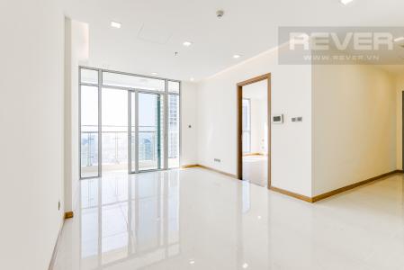 Phòng khách Căn hộ Vinhomes Central Park 2 phòng ngủ tầng cao Park 7