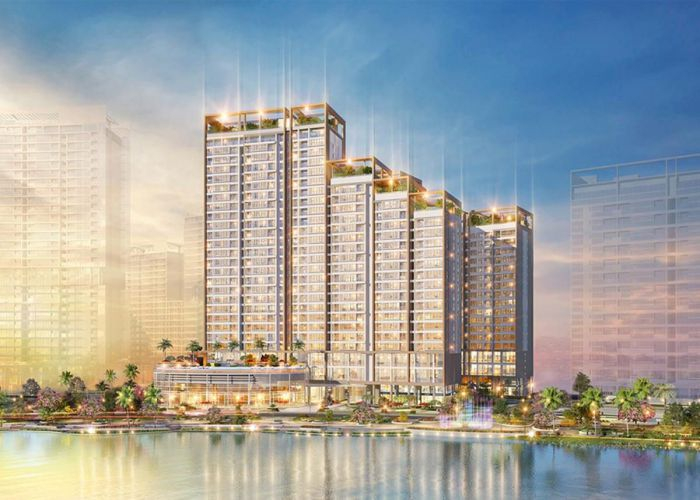 Căn hộ Phú Mỹ Hưng Midtown, Quận 7 Căn hộ Phú Mỹ Hưng Midtown tầng 11 thiết kế 2 phòng ngủ, đầy đủ nội thất.