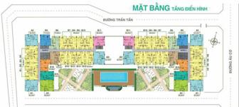 Melody Residences - mat-bang-tang-dien-hinh-can-ho-Melody Residences