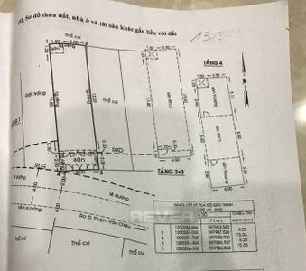 Bản vẽ nhà phố Quận Gò Vấp Nhà phố có sổ hồng riêng, diện tích 61.3m2 vuông đẹp, nội thất cơ bản.