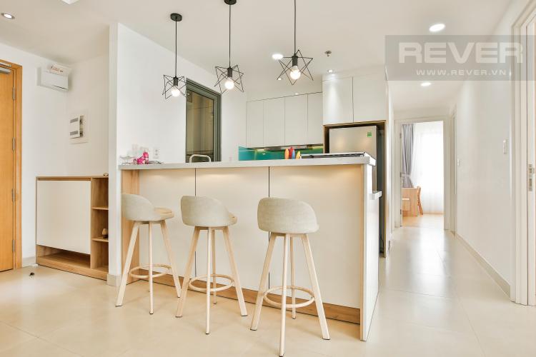 Phòng Khách Căn hộ Masteri Thảo Điền 3 phòng ngủ, tầng cao view thoáng mát.