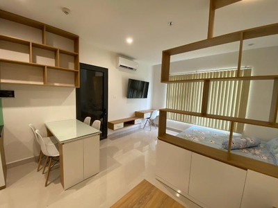 Studio Vinhomes Grand Park, Quận 9 Studio Vinhomes Grand Park diện tích 33.6m2 view trường học.