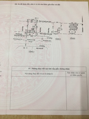 Bản vẽ biệt thự Quận Bình Tân Biệt thự diện tích 190m2 vuông đẹp, khu vực dân cư hiện hữu.