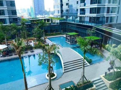 Tiện ích căn hộ Sunwah Pearl, Quận Bình Thạnh Căn hộ Sunwah Pearl tầng 20 diện tích 131m2, khu vực dân cư đông đúc.