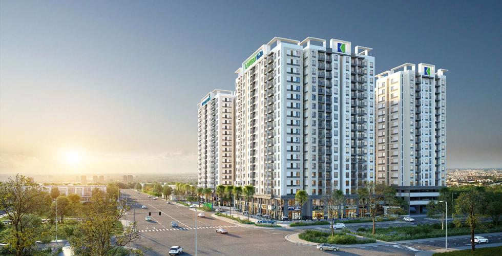 Căn hộ Lovera Vista, Huyện Bình Chánh Căn hộ Lovera Vista ban công hướng Tây Bắc đón gió thoáng mát.