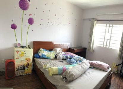 Phòng ngủ căn hộ Kim Hồng Fortuna, Tân Phú Căn hộ Kim Hồng Fortuna tầng 16 view thành phố, đầy đủ nội thất.