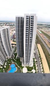 View căn hộ Vinhomes Grand Park Căn hộ Vinhomes Grand Park hướng ban công đông bắc không có nội thất diện tích 49m²