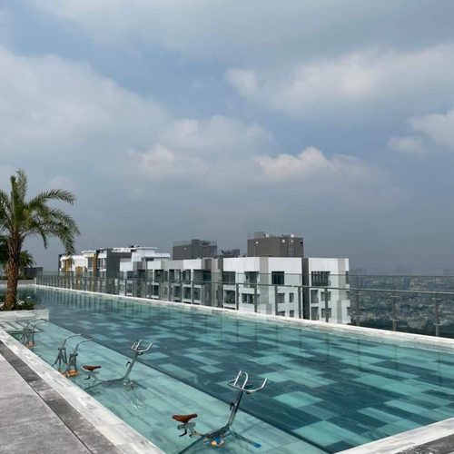 Tiện ích River Panorama, Quận 7 Căn hộ River Panorama tầng 9 thiết kế hiện đại, đầy đủ nội thất.